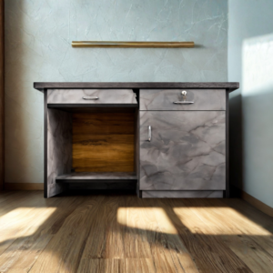 Modern office cabinet with marble details